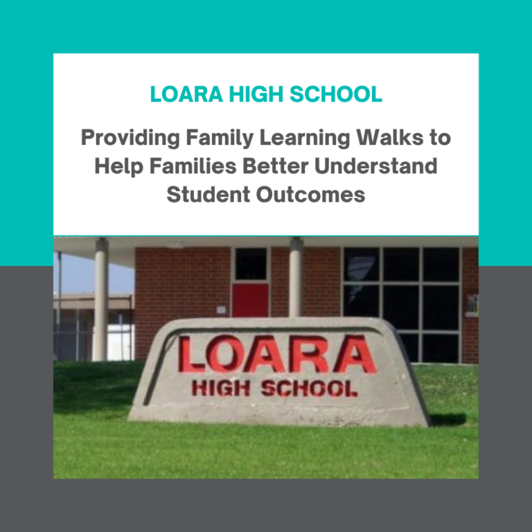 Loara High School: Providing Family Learning Walks to Help Families Better Understand Student Outcomes