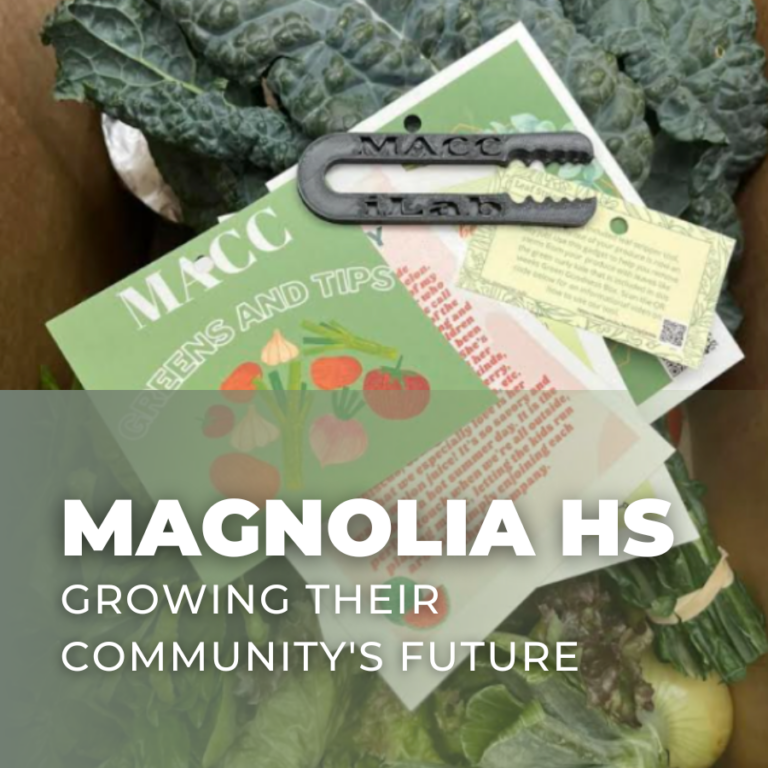 Magnolia High School: Growing Their Community's Future